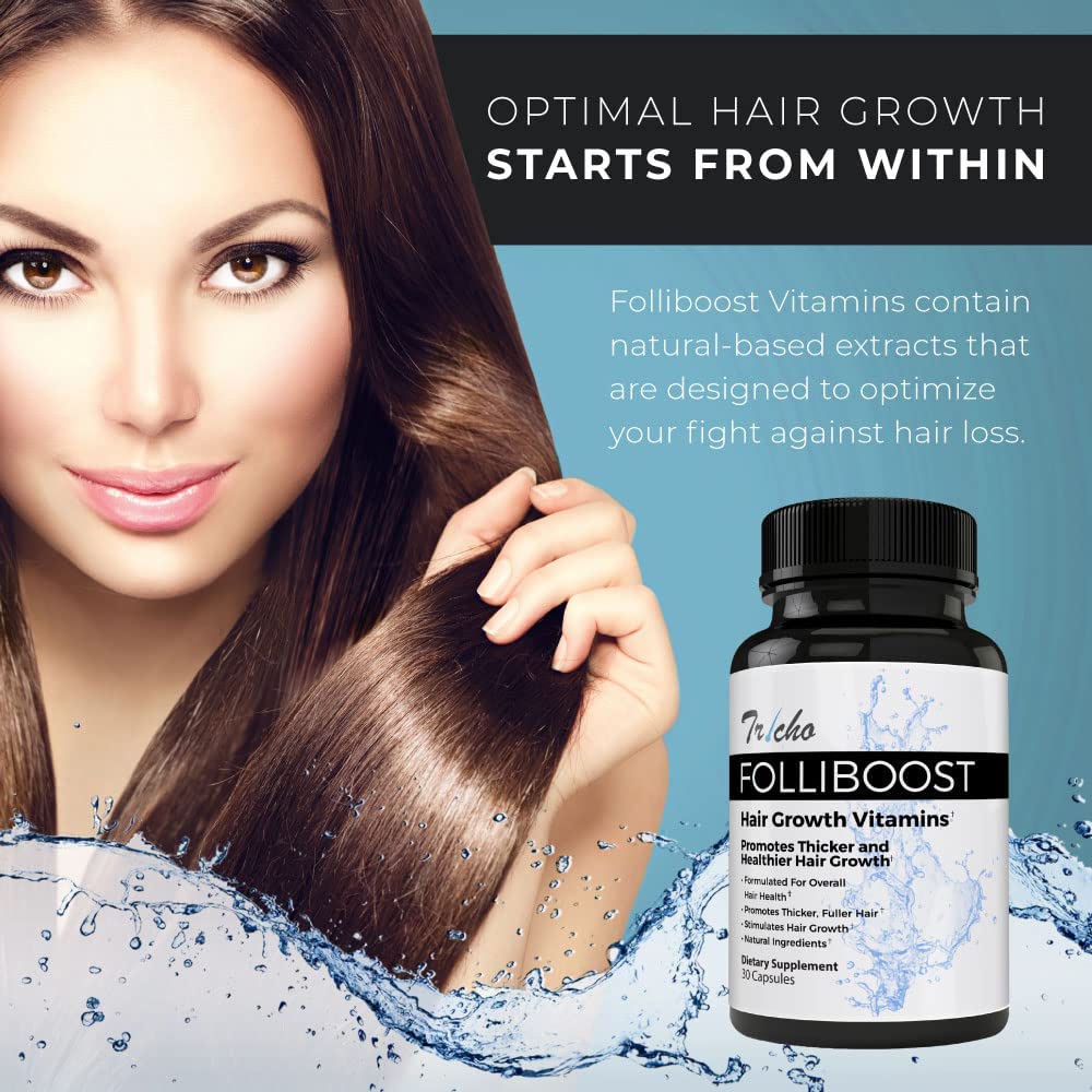 3 Bottle Subscription of Folliboost Hair Vitamins